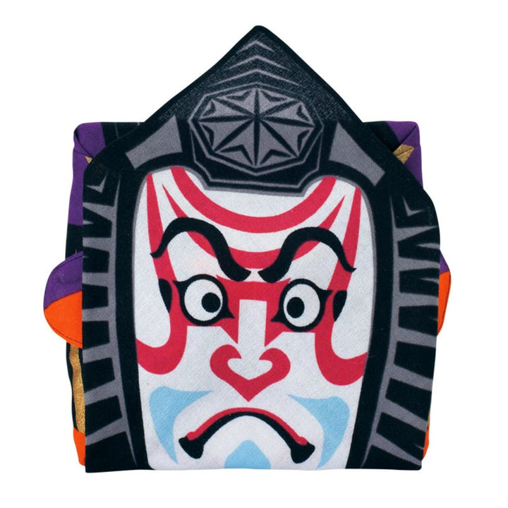 Furoshiki - Kabuki Theater - Black - Cochae - 48x48cm