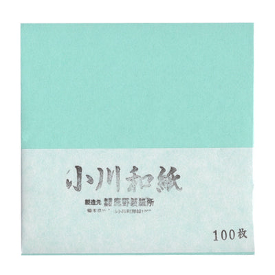 100 Papiers Origami Bleu Ciel - Ogawa - 15x15 cm-Papier origami-AdelineKlam