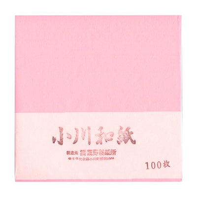 100 Papiers Origami Rose Sakura - Ogawa - 15x15 cm-Papier origami-AdelineKlam