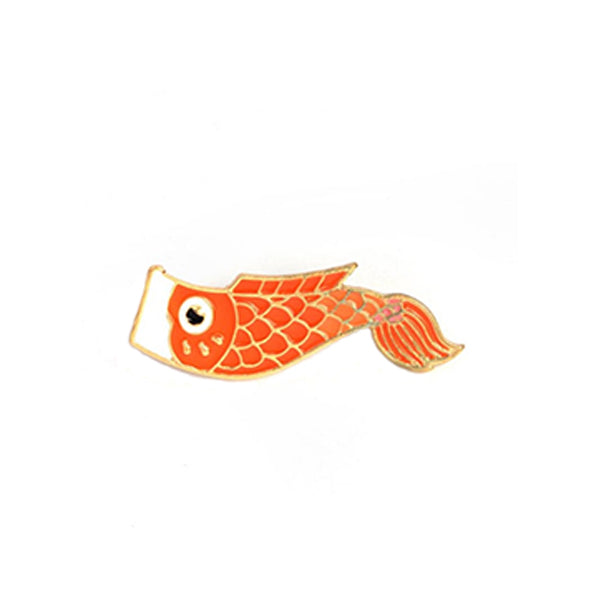 Broche Carpe - Orange