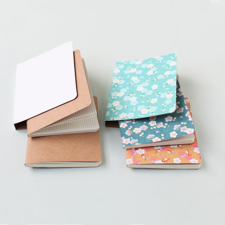 Set of 2 small notebooks - Lined and Squared