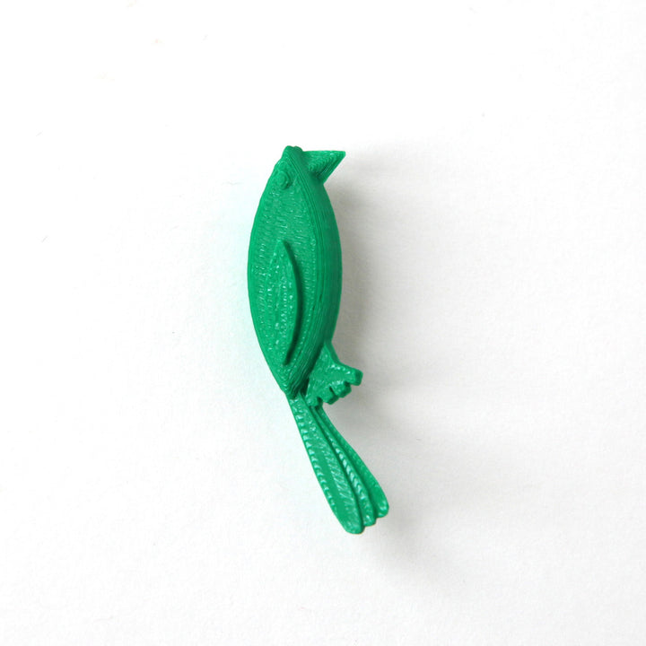 Broche - Petit Oiseau - Vert Pomme